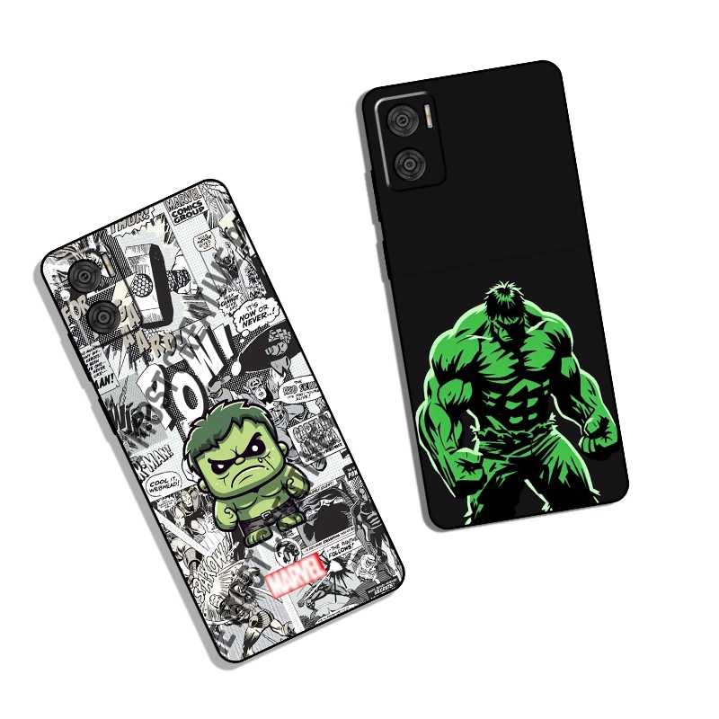 Moto E7 Plus E7i POWER E13 E20 E22 E40 G9 Play Hulk Creative Design Soft Case Phone Case