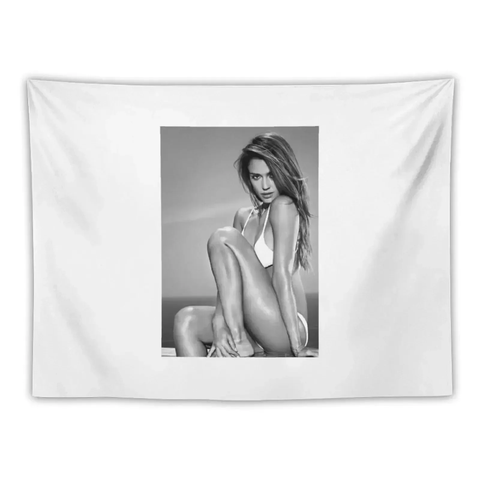 Jessica Alba Tapestry Wall Hanging Wall Aesthetic Room Decor House Decor Tapestry