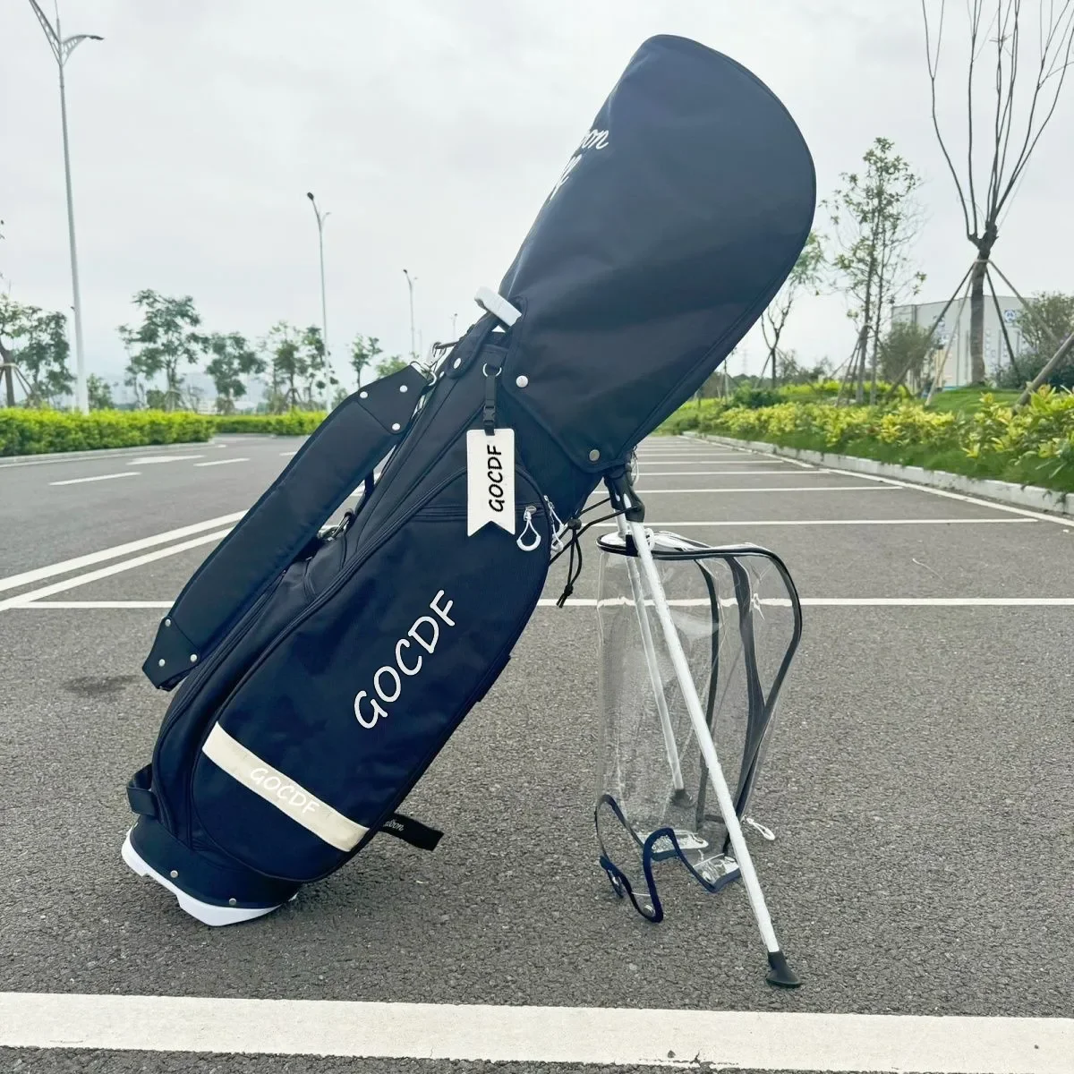 2024  New Golf Bag Fashion Large Capacity Caddy Bag Light Trend  Golf Stand Bag  골프백