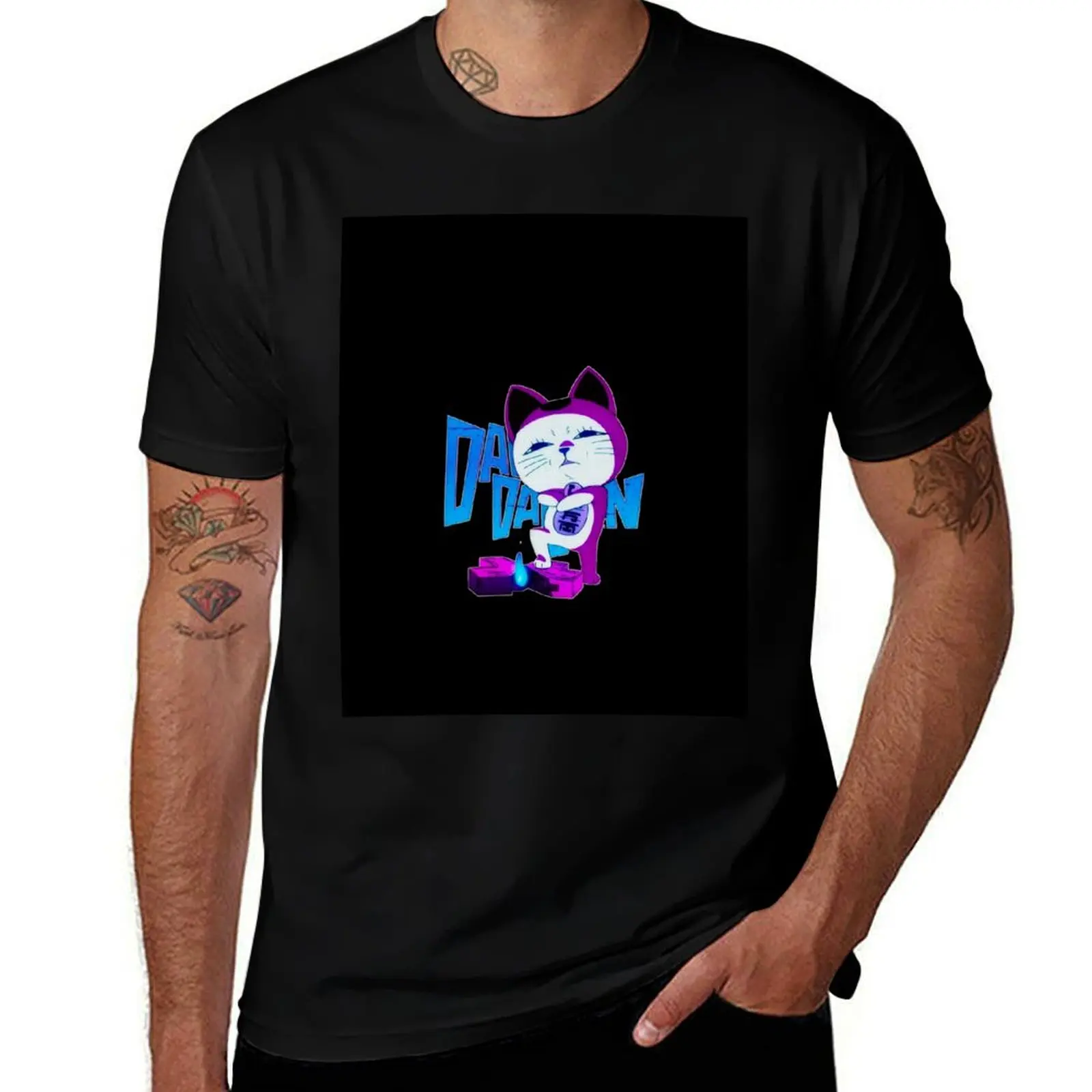 

dandadan turbo granny cat T-Shirt t shirt for man men t shirt cotton 100%