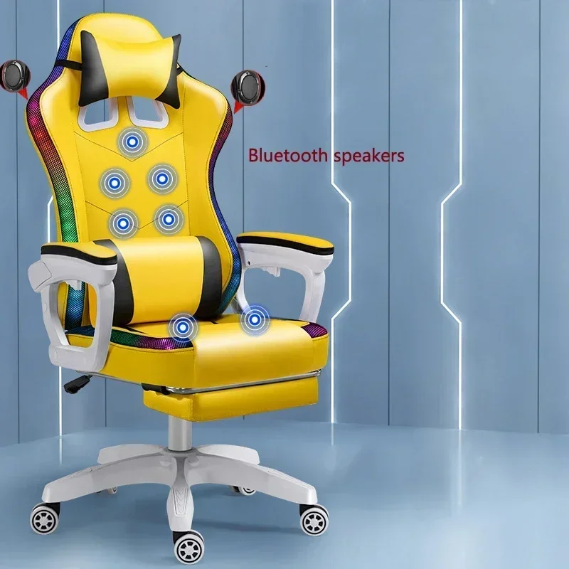 

con reposapiés ajustable para juegos sillón de oficina sillón giratorio