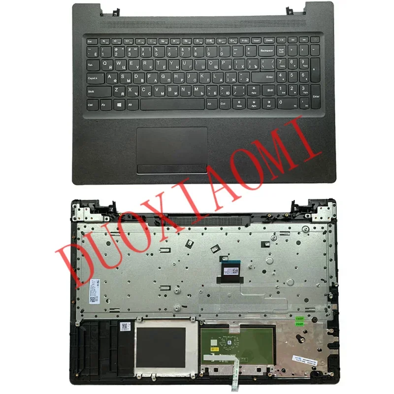 

New Shell C Cover Palmrest Upper Case With Russian Keyboard Touchpad for Lenovo Ideapad 110-15ACL IBR AST Laptop 5CB0M72606