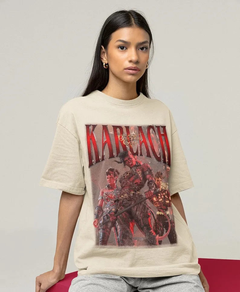 Unisex, Karlach Baldurs Gate 3 T-Shirt - Gaming Baldurs gate Karlach sweatBaldurs Gate 3 Sweatshirt