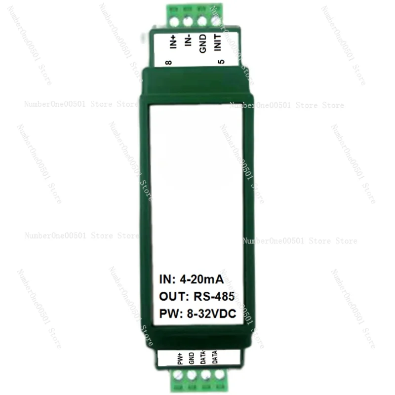 

4-20mA to 485 0-5v to RS-485 Analog Signal Serial Port Modbus Data Acquisition Module 0-10v