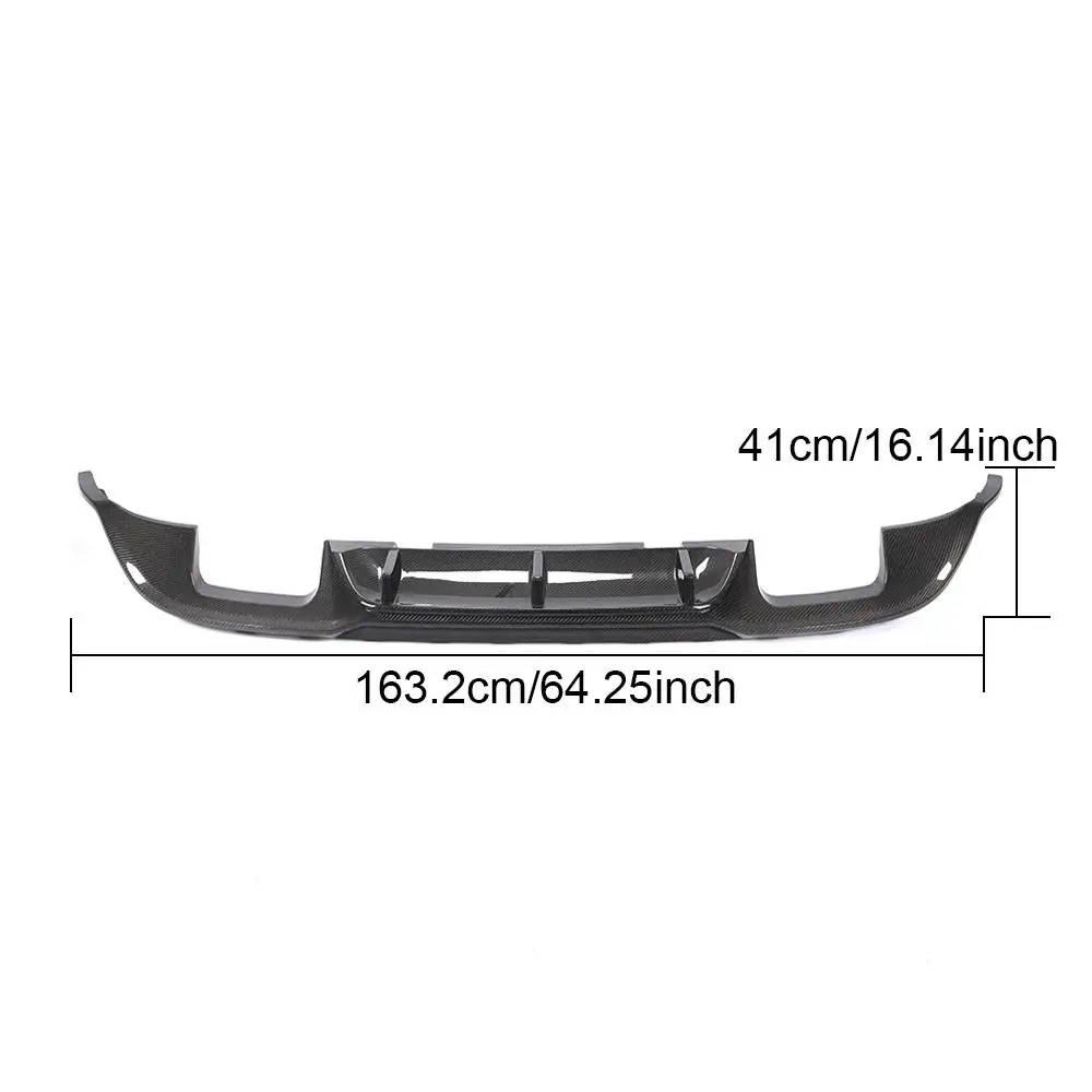 مناسبة لشفة المصد الخلفي MK7.5 من ألياف الكربون مناسبة لسيارة Volkswagen Golf 7.5 GTI 2D 4D hatchback 2018-2020، ولكن n #6