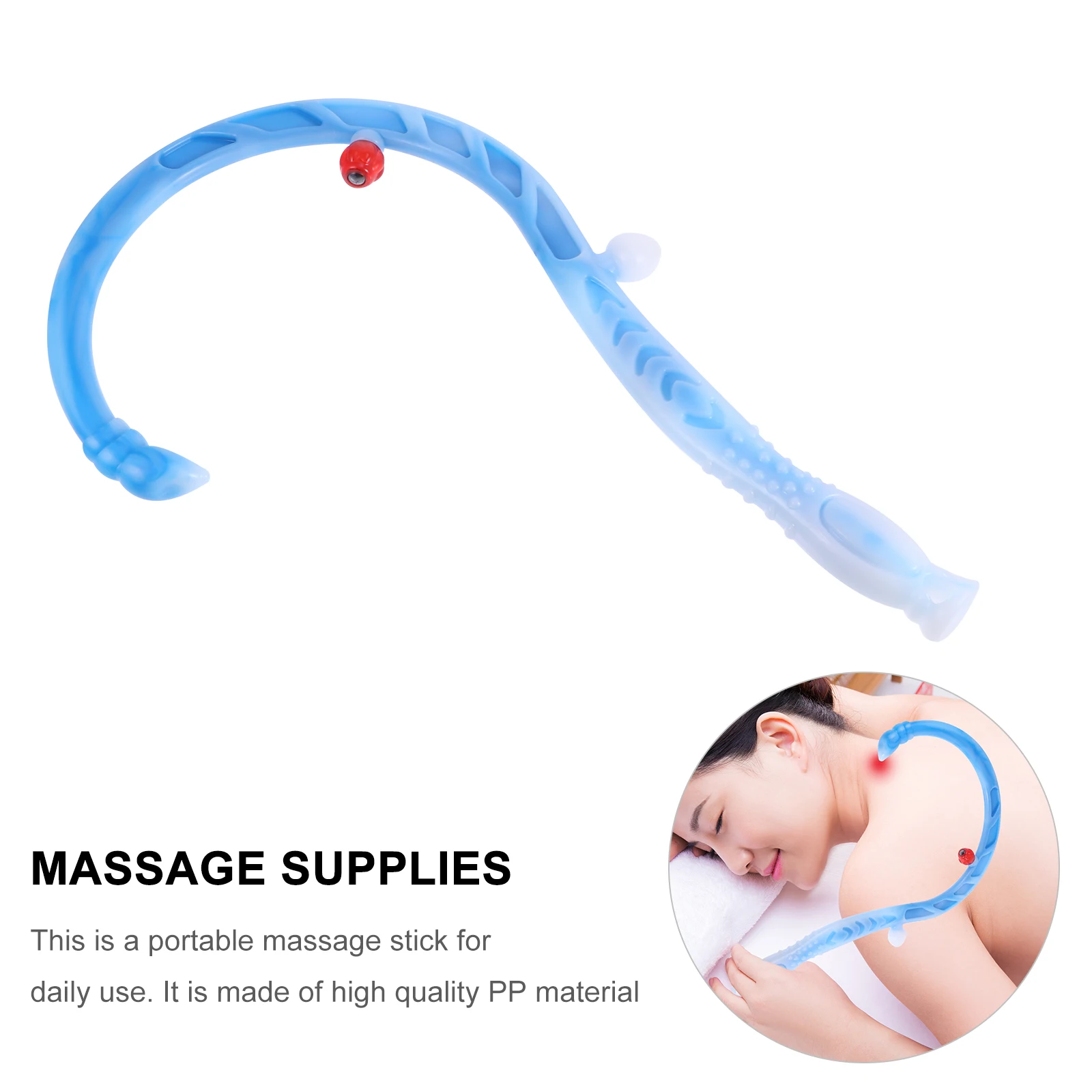 

Пластиковый массажер триггерной точки, облегчение боли в спине, плечах, самоклеящийся инструмент для акупунктурных точек, мышцы тела, жесткость, болезненность, восстановление