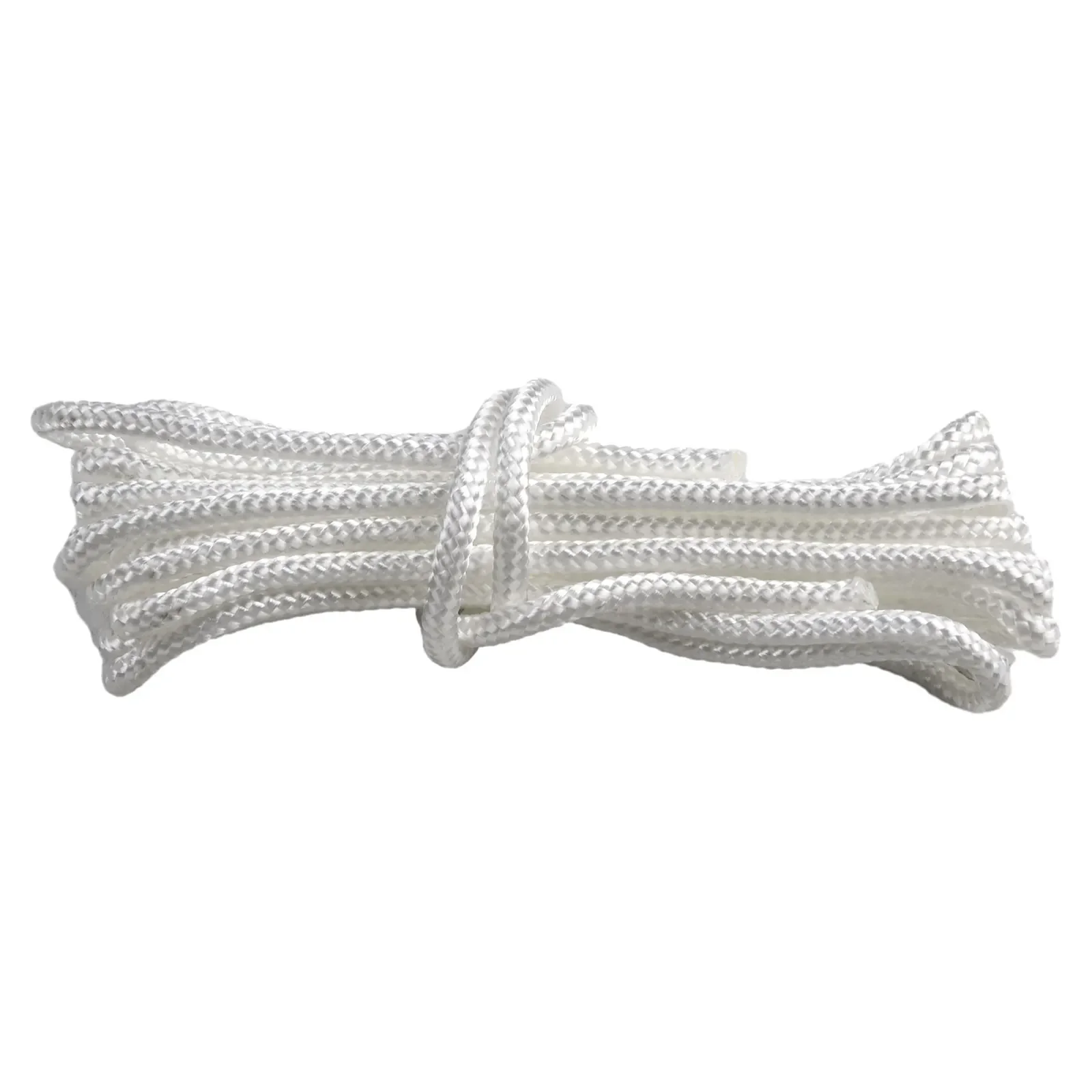 Recoil Recoil Rope Lawnmower Recoil Rope Recoil Start Cord White Lawnmower Part Oil Resistance 3m*4mm