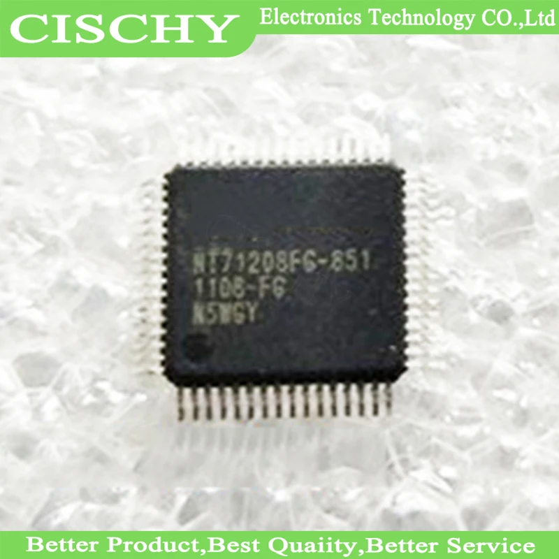 1pcs/lot NT71208FG-851 NT71208FG QFP-64