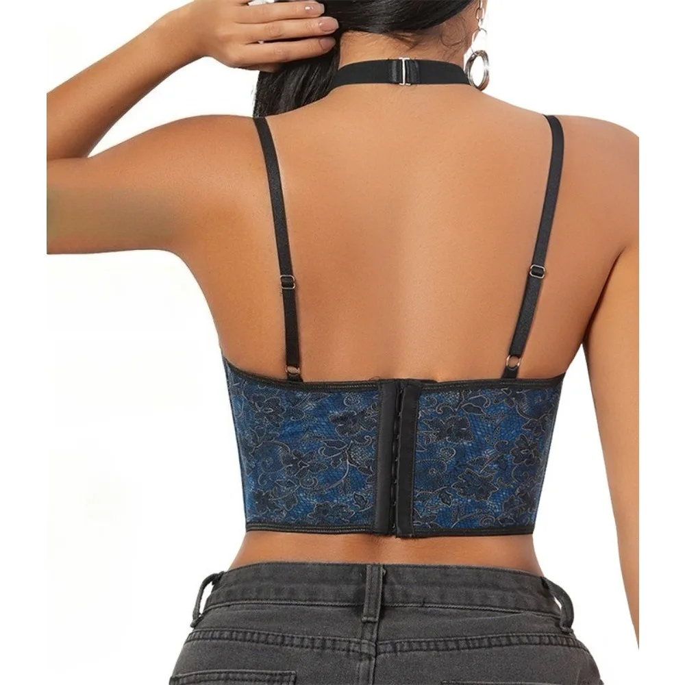 Fashion Clothes Party Dance Wear Performance Costume Streetwear Sequin Sexy Tank Top Women Clothing Y2k Tops Camis Tees Corset
