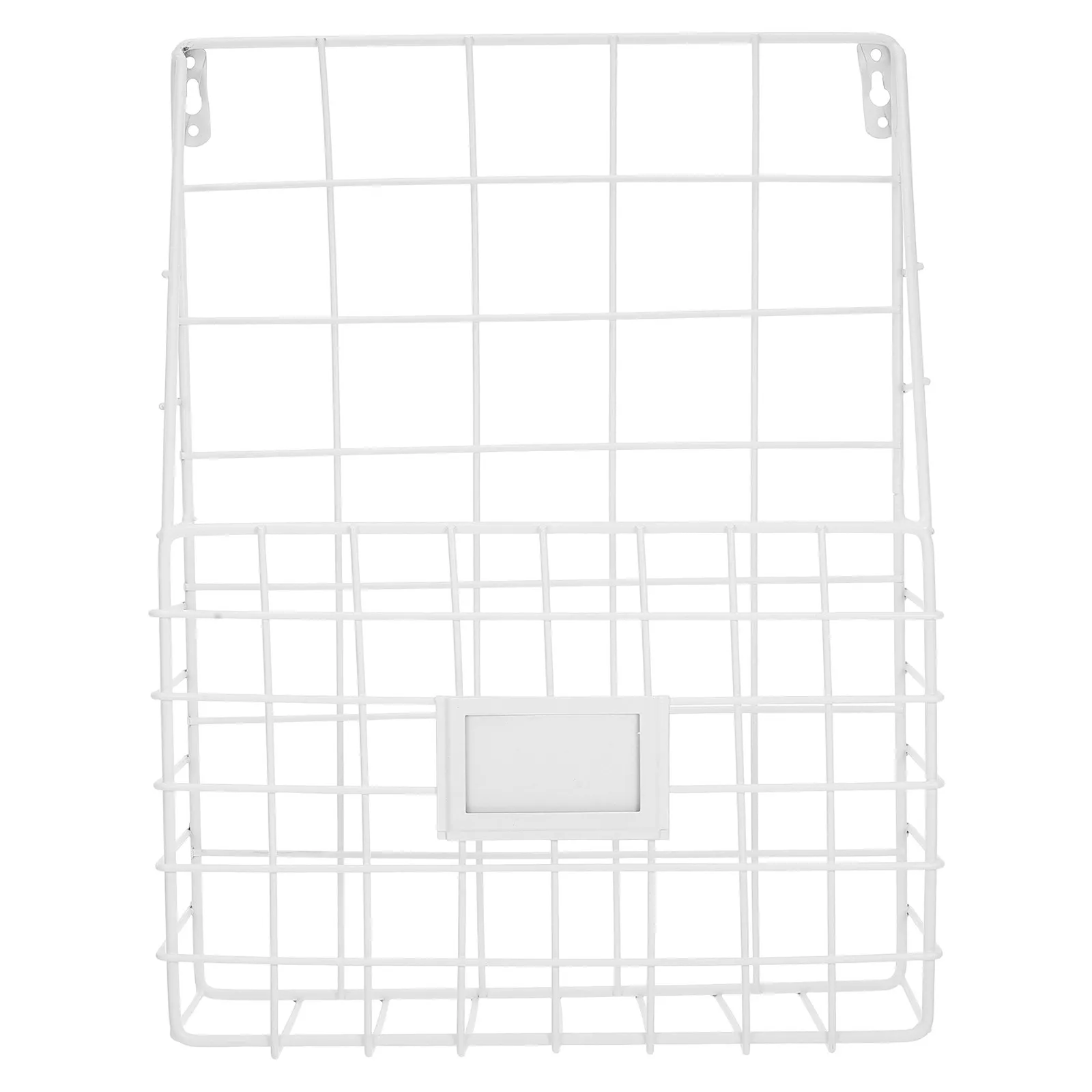 Heavy Duty Wall Mounted Magazine Rack – Iron Book & Document Organizer for Kitchen, Bathroom, Office