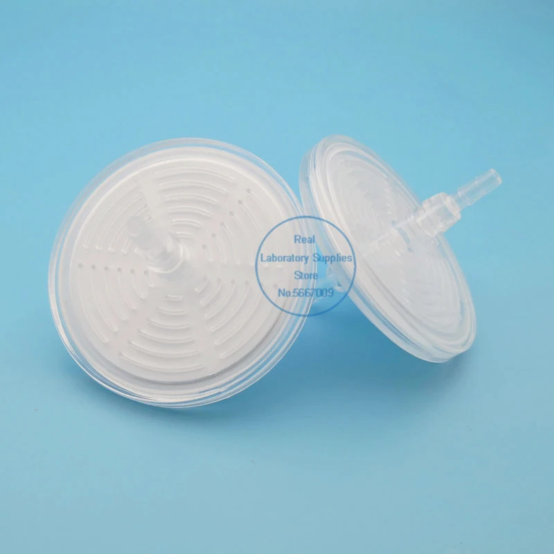 2pcs/lot 65mm 0.2um air filter with PTFE membrane for Medical sputum aspirator oxygen generator