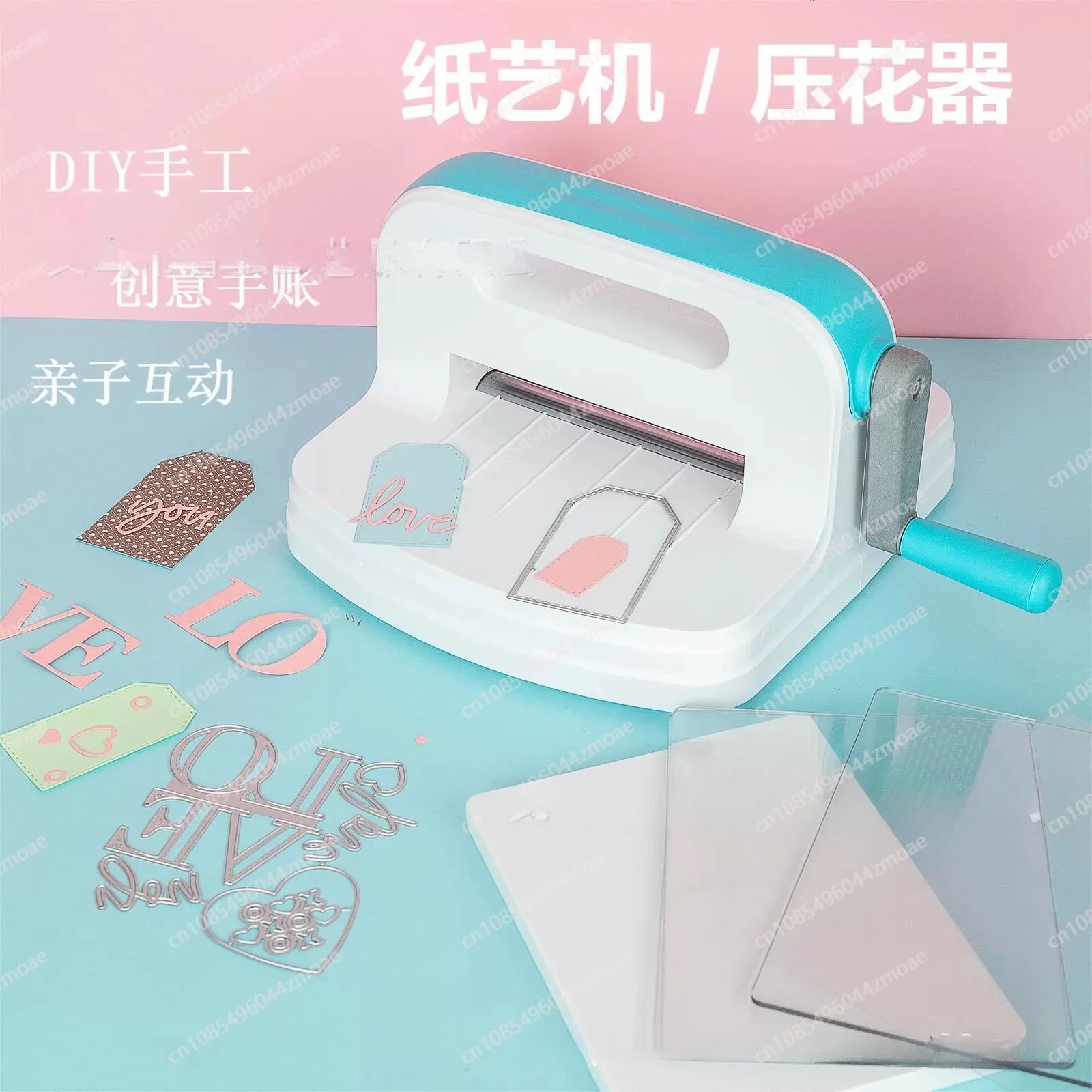 A5 Size Manual Die Cutting Embossing Machine DIY Handmake Tools 6 Inch Opening For Scrapbooking Art Craft Card Making