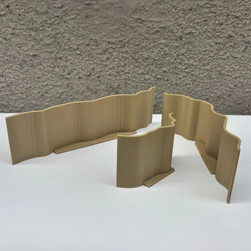 3-piece set of aquarium sand and stone partitions, aquarium scenery/decoration to increase the layering of the fish tank