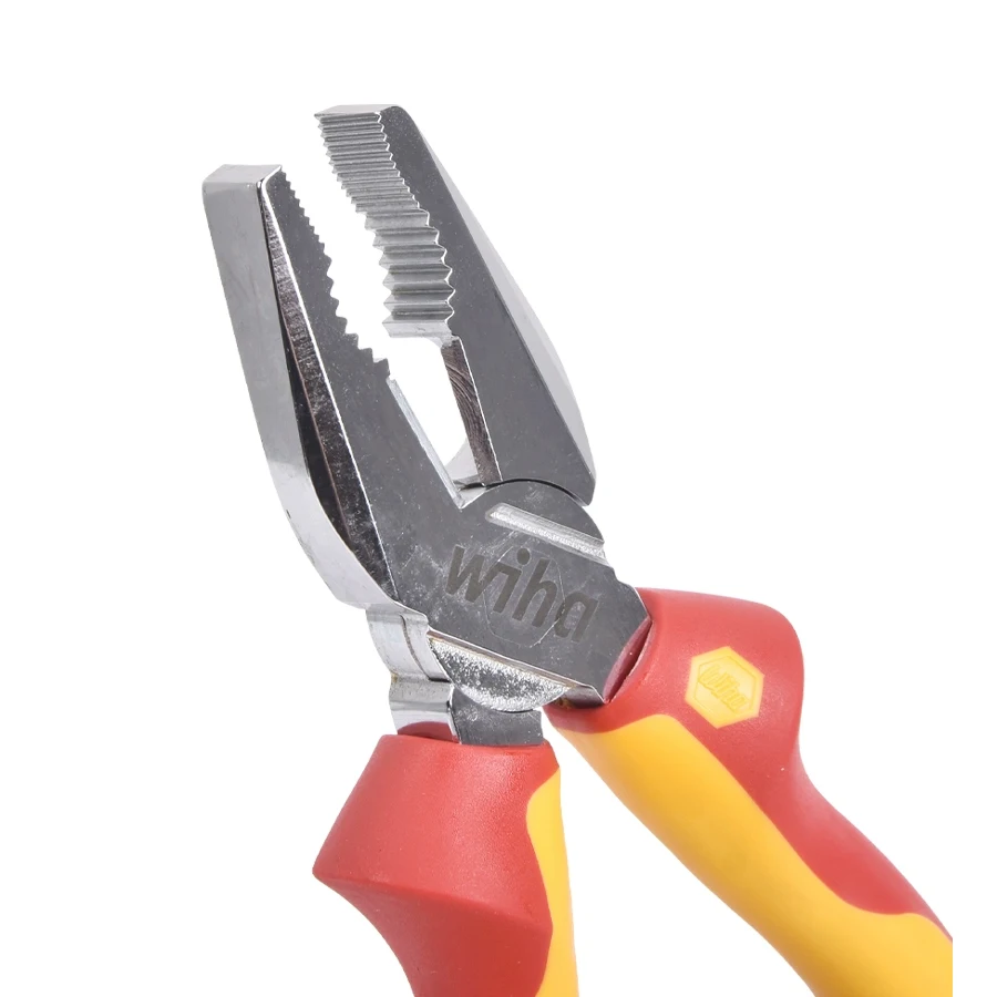 WIHA 26708 1000 فولت VDE كماشة معزولة مع حافة القطع 180 مللي متر كابلات كهربائية احترافية قواطع أسلاك