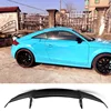 Glänzend schwarzer Spoiler für audi tt Typ v abs Kunststoff Auto Heckflügel Zubehör 1
