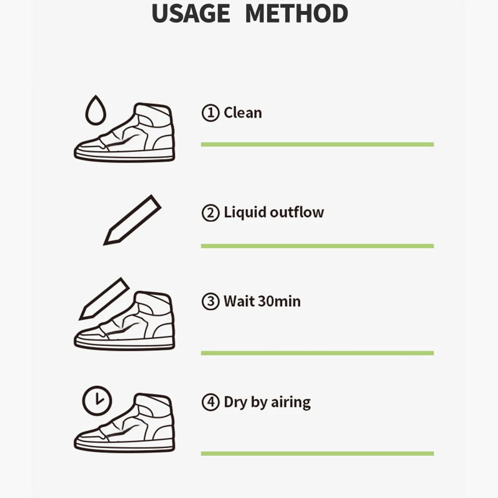 Shoes Stains Removal Waterproof Sneakers Anti-Oxidation Pen Repair Complementary Color White Go Yellow Shoe Whitening Cleaning