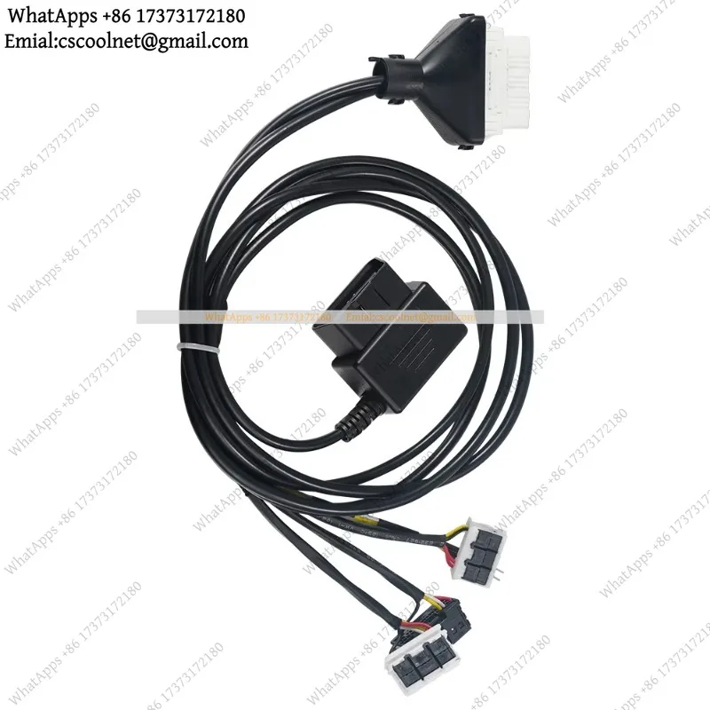 JS02 NEW TOY30 Cable 4A 8A BA Connector Smart Key Cable 16pin OBD Cable for K518 Key Tool Plus for All Toyota Accessories
