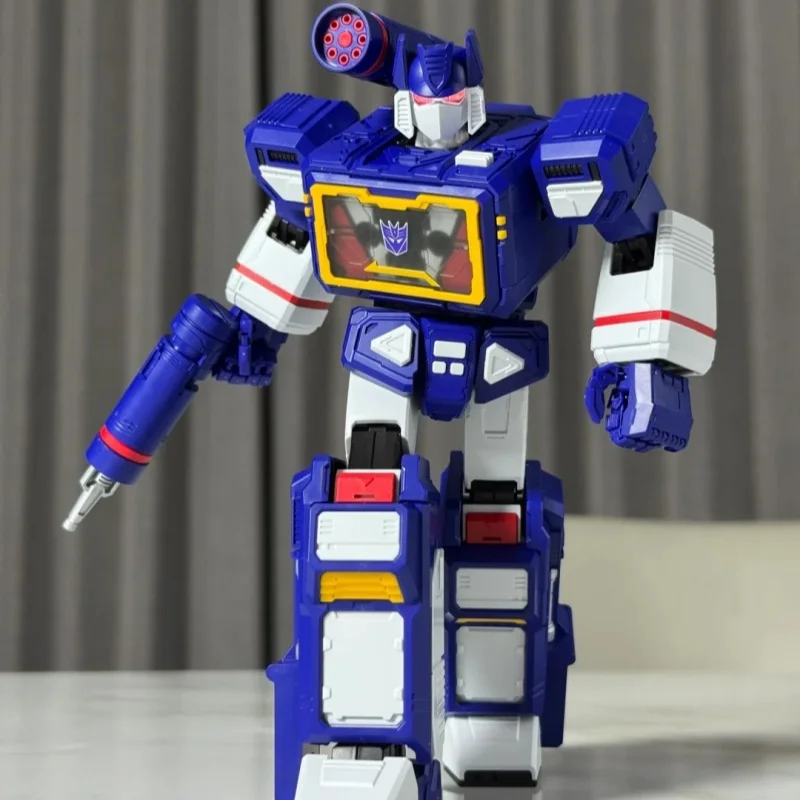 Disponibile Blokees Soundwave Action Edition assemblaggio modello mobile giocattolo G1 Rumble Ravage pacchetto di accessori per attacco ad onde d'urto