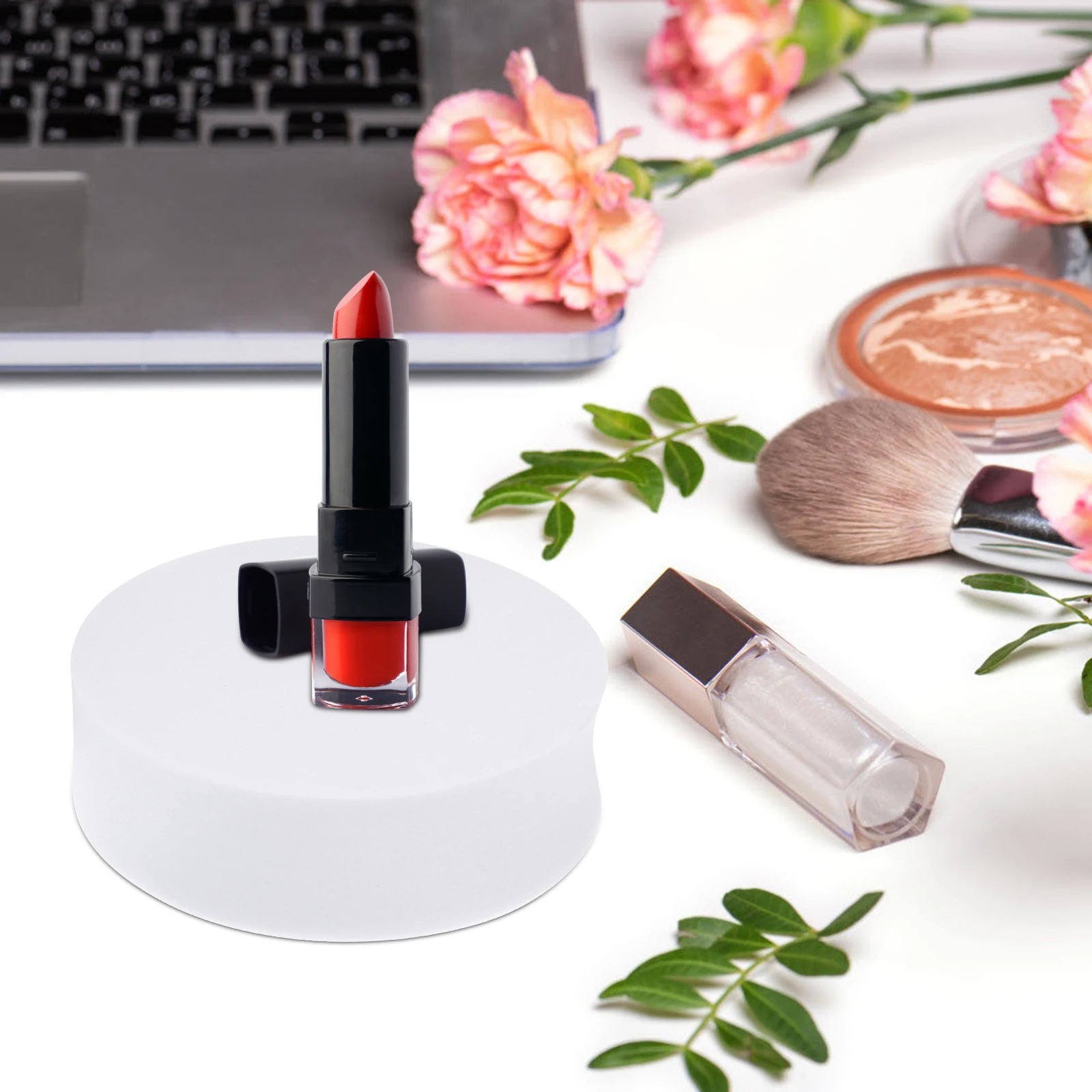 

4pcs Geometric Cube Photo Props Foam Photography Background For Cosmetics Jewelry Product Shoot Cubes Portable Lightweight