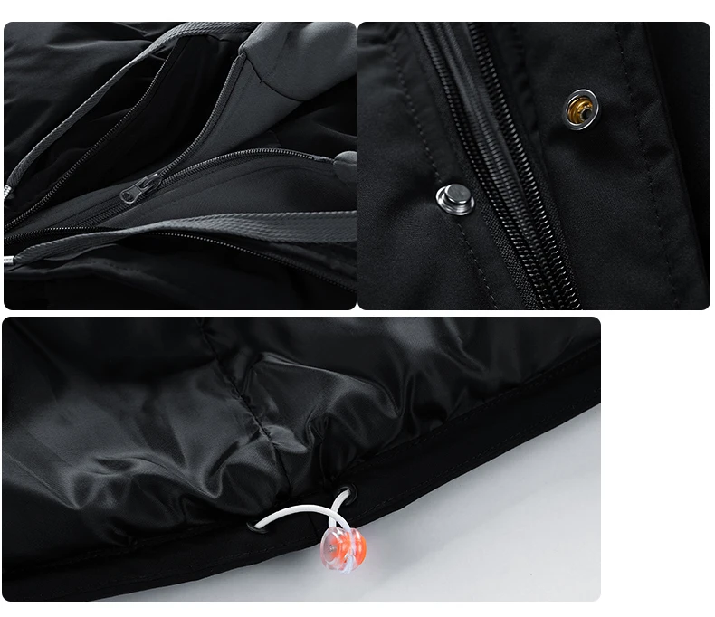 Winter Wattierte Jacke Frauen Patchwork Verdickt Winddicht Reise Casual Mäntel Männer Warme Bequeme Camping Mode Sport Jacke – Detail 2