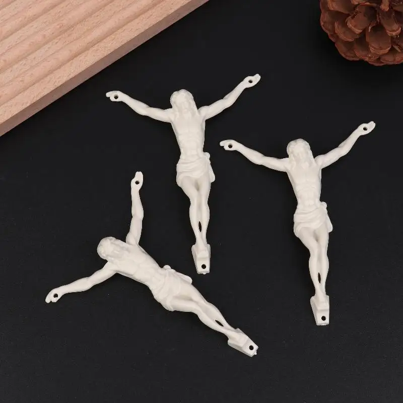 3Pcs  Figurine Pendant For DIY Jewelry Craft Accessories Housewarmings Gift Present Decoration view 4