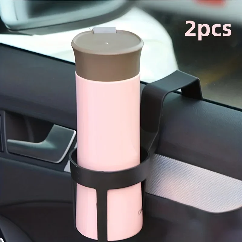 2Pcs Non-Slip Car Cup Holder Inserts Universal Fit Anti-Slip Drink Mug Holders for Auto
