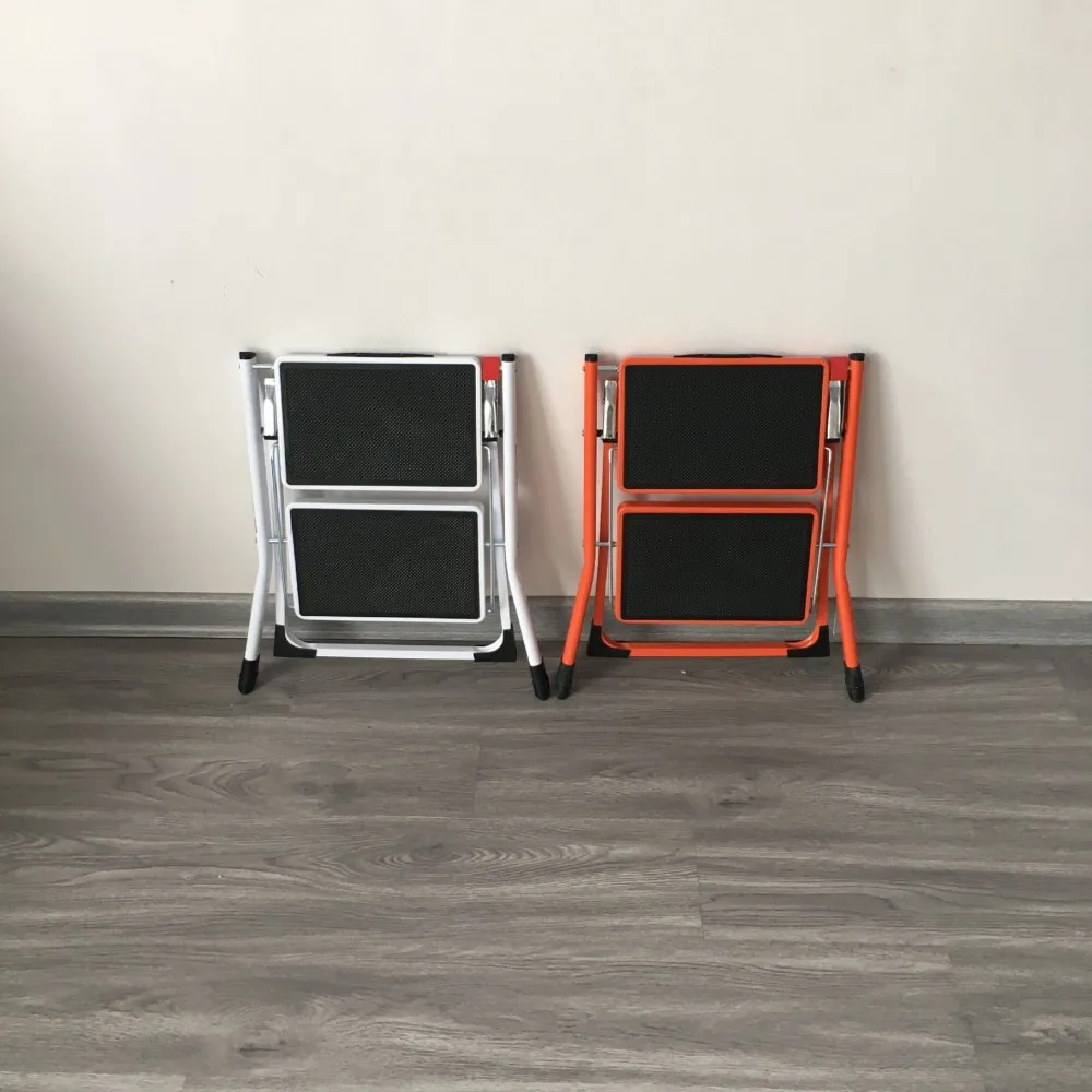 Two Step Iron Ladder/Step Stool/Staircase Chair/Mini Ladder Two Step Household Iron Ladder