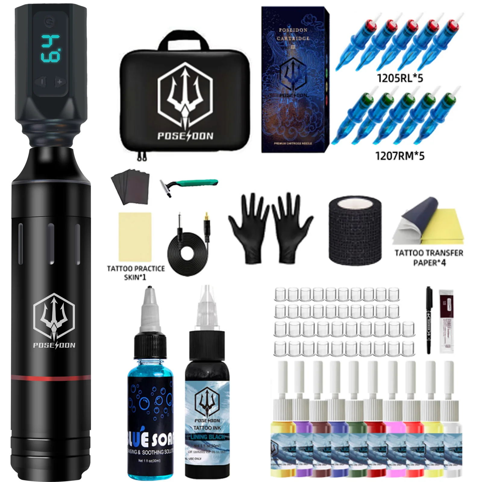 POSEIDON Tattoo Kit: تقييم شامل ودليل شامل للاستخدام والشراء