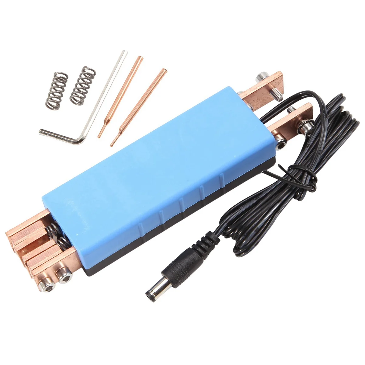 Integrated DIY Spot Welder Spot Welding Pen with Automatic Trigger for 18650 Battery Weld Mini Spot Welder (Blue)