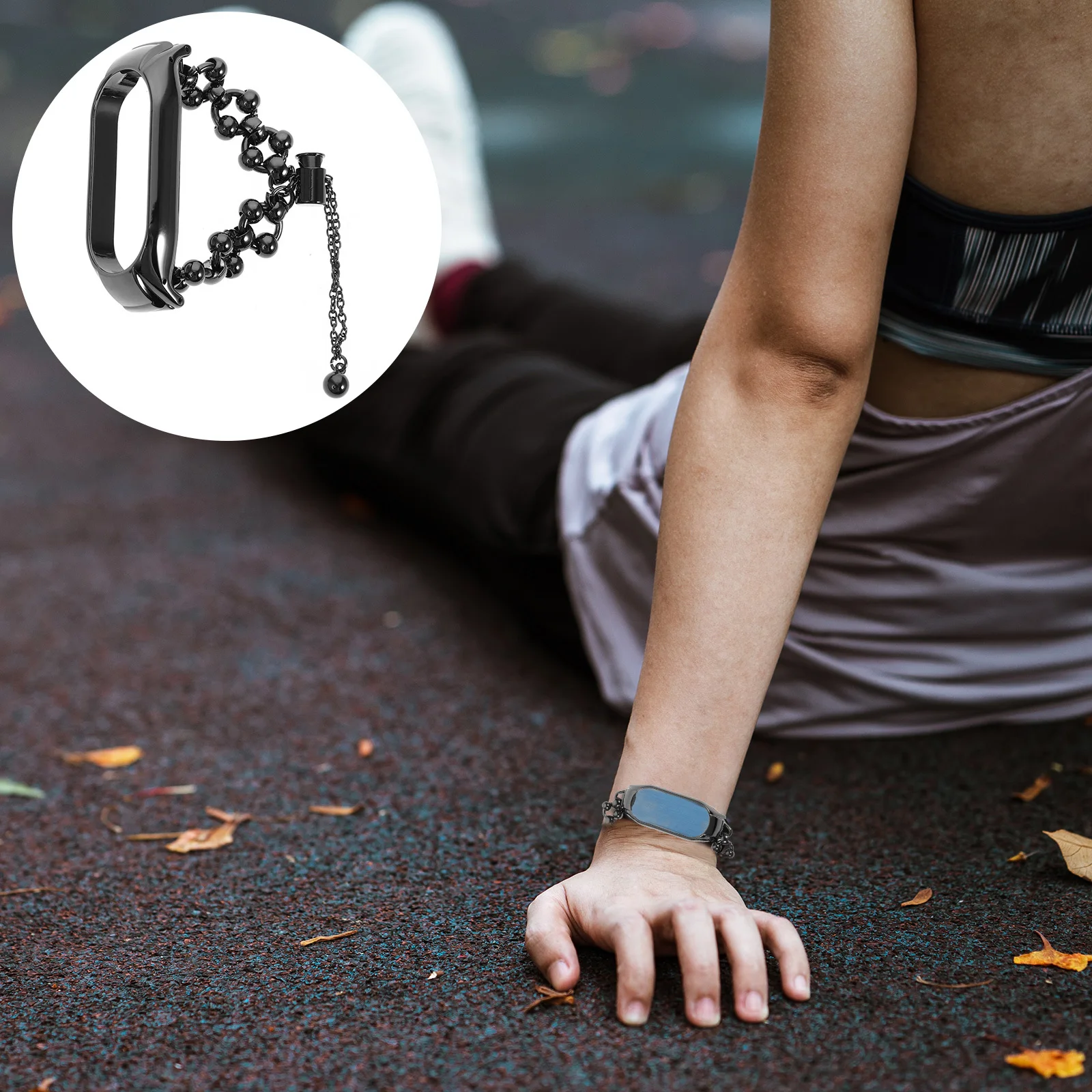 

Metal Stainless Steel Replacement Watch Band for 7 Comfortable Durable Adjustable Lightweight Breathable Wristband