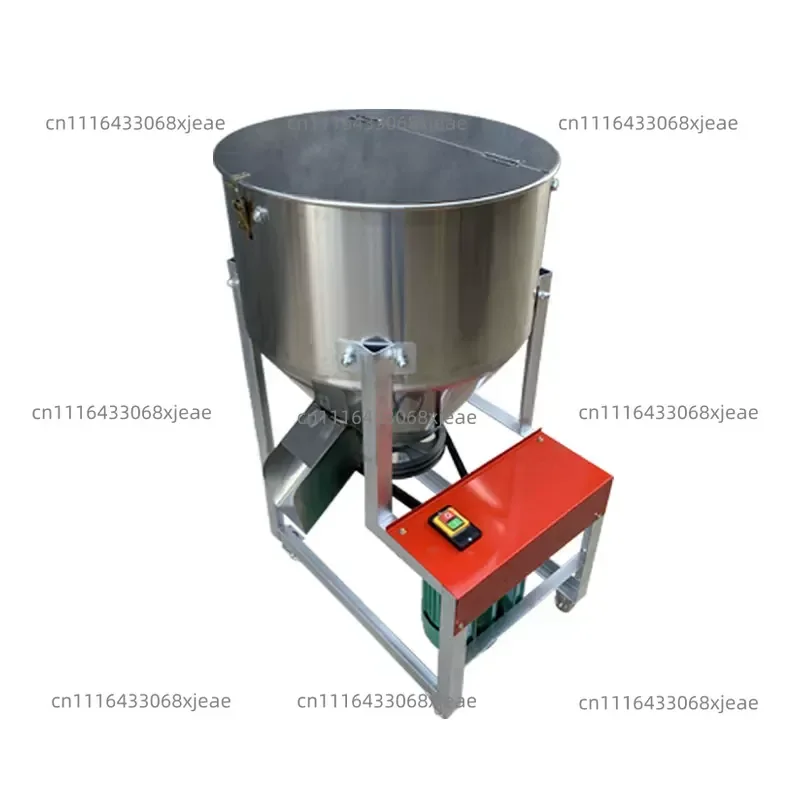 Stainless steel poultry breeding animal feed plastic dry powder mixer mixer 50KG-200KG