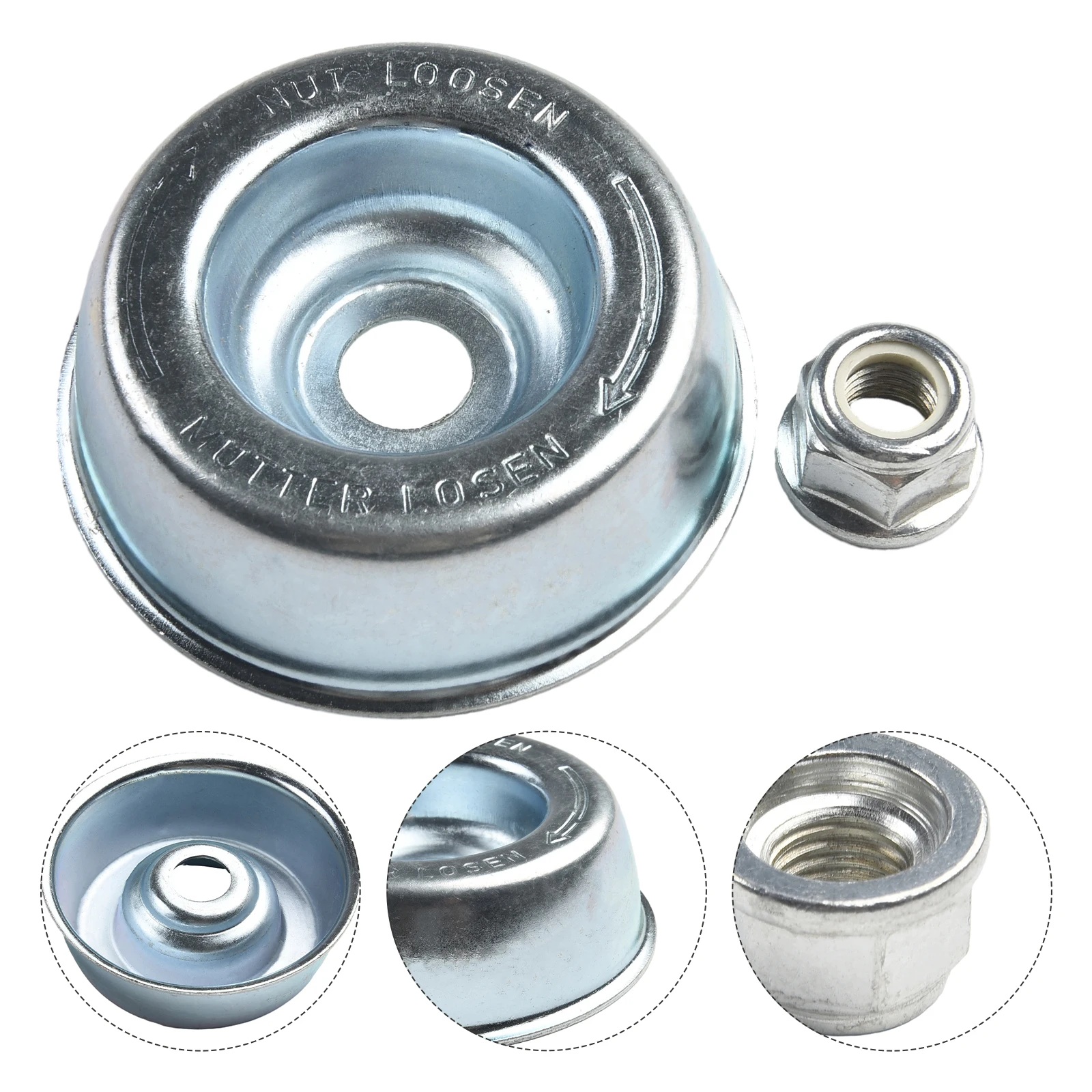 For Motor Sense Brushcutter Running Plate Cap with Nut for FS Series 36 40 44 85 90 120 KM Replacement Part for Cutter Tools