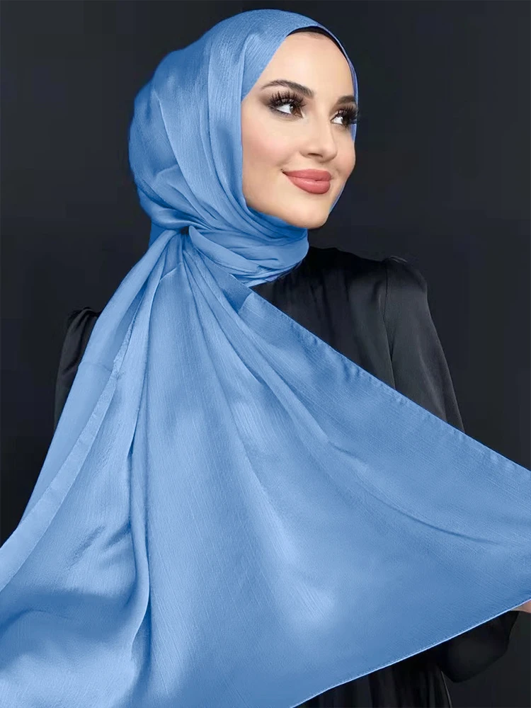 1PCS Plain Solid Modal Jersey Scarf Hijabs Women Instant Turban Muslim Shawl Scarf Maxi Wrap 180*70CM