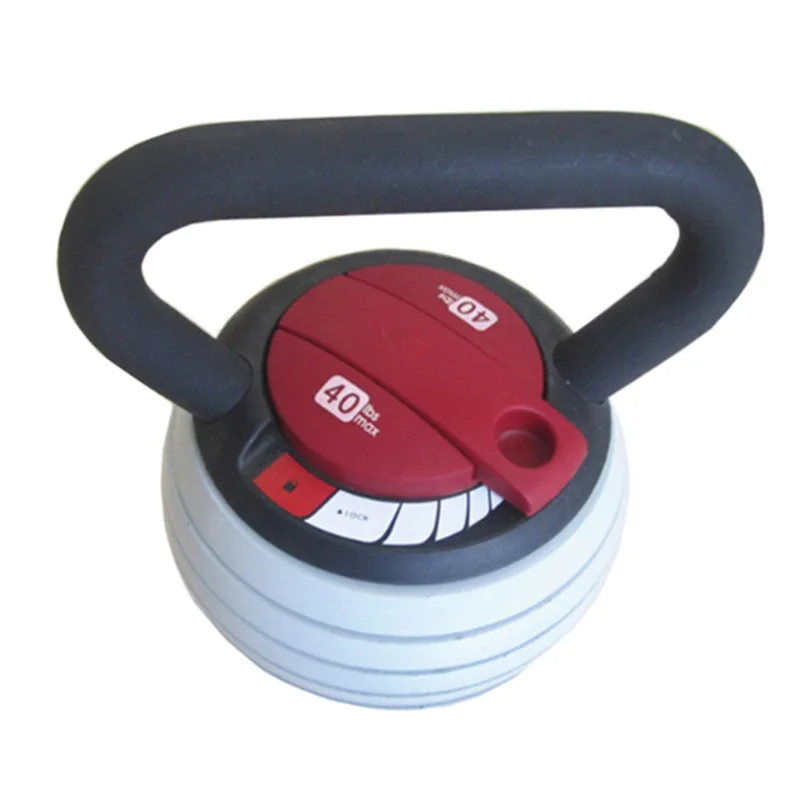 الرياضة Kettlebell اللياقة البدنية رفع الأثقال 20 رطل 9 كجم الحديد الزهر Kettlebell مجموعة الوزن الحرة أجراس الغلاية