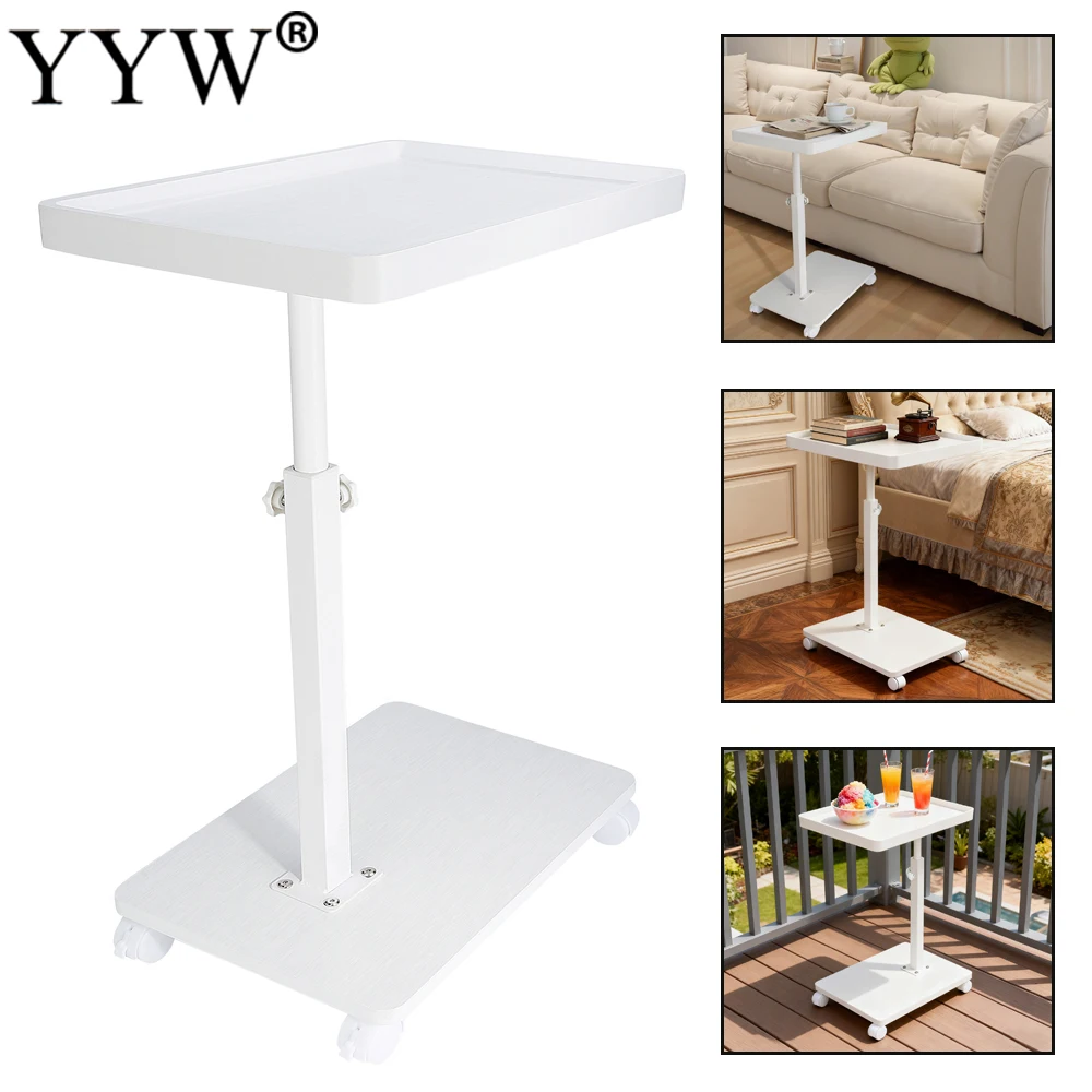 

Современный регулируемый по высоте прикроватный столик, приставной столик для дивана, кофейный столик для гостиной, спальни, ванной комнаты, офиса, стол для ноутбука и книг