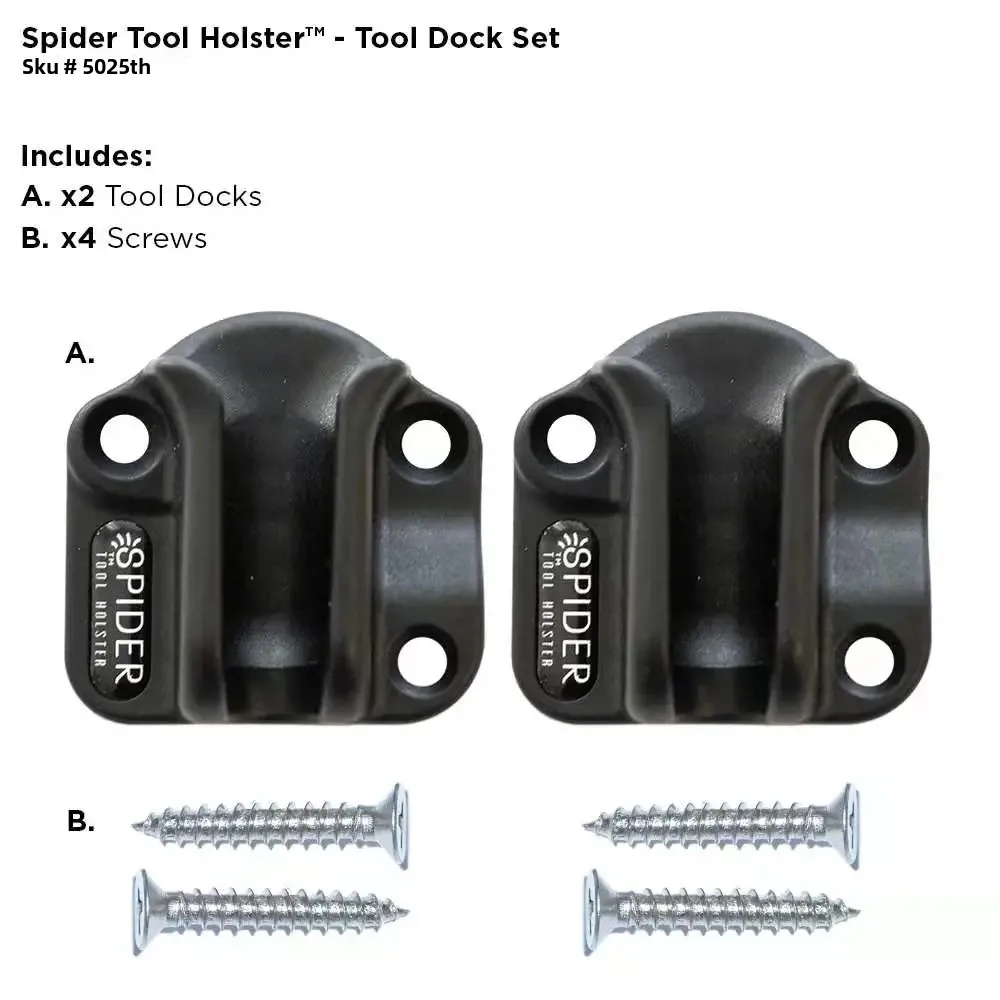 Spider Holster Tool Dock Set 2pcs