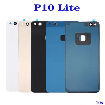 10dílná sada pro výměnu zadního skleněného krytu baterie pro Huawei P10 Lite, pouzdro, šasi, zadní dveře 6 nejlepší prodej Kovové pouzdro pro Huawei Mate 10 Lite - №1