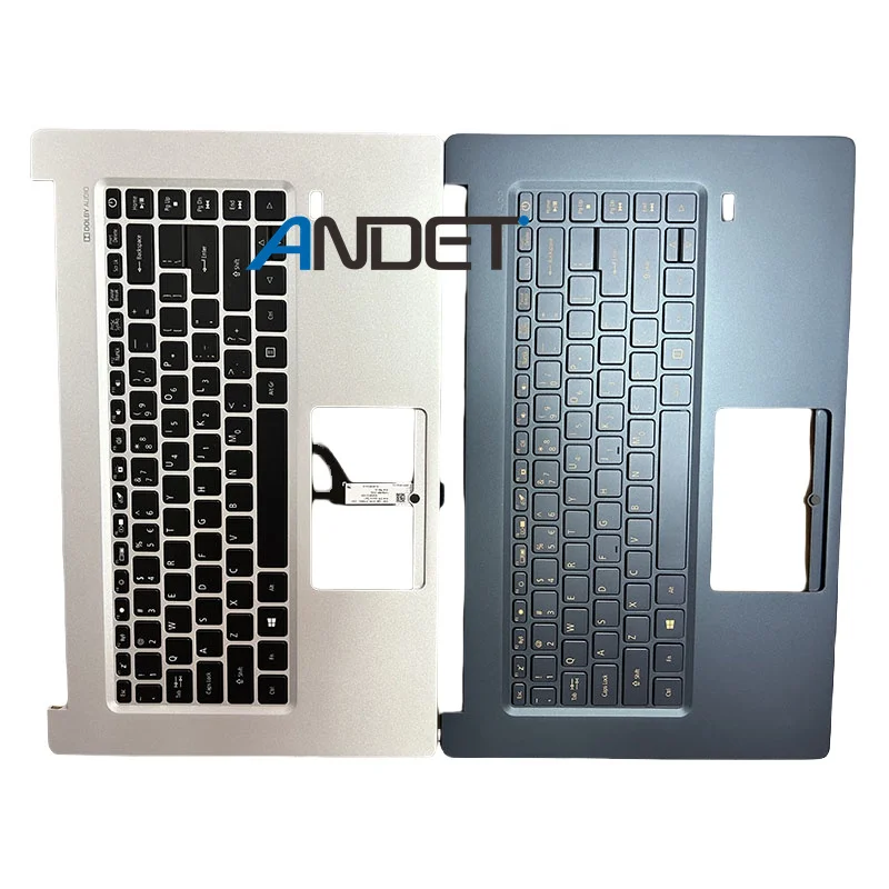 New Original For Acer Swift SF515-51T SF515-51 Silver Laptop Keyboard C Cover Housing Palmrest Upper Case Accessories