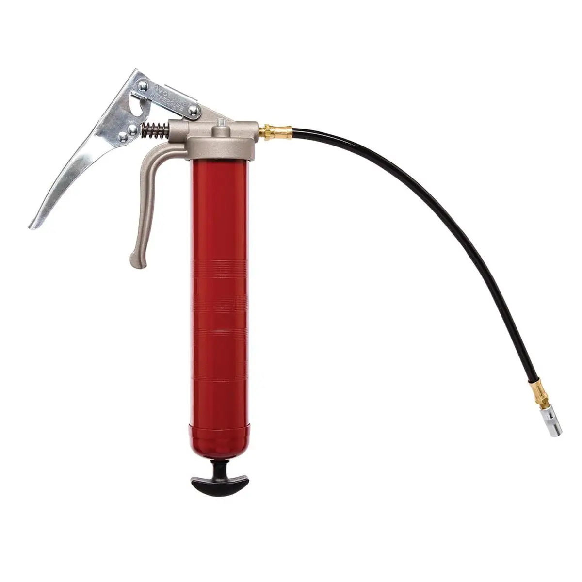 

Professional Dual Leverage Grease Gun with 18" Hose, 7500 psi, Quick Priming & Ergonomic Handle