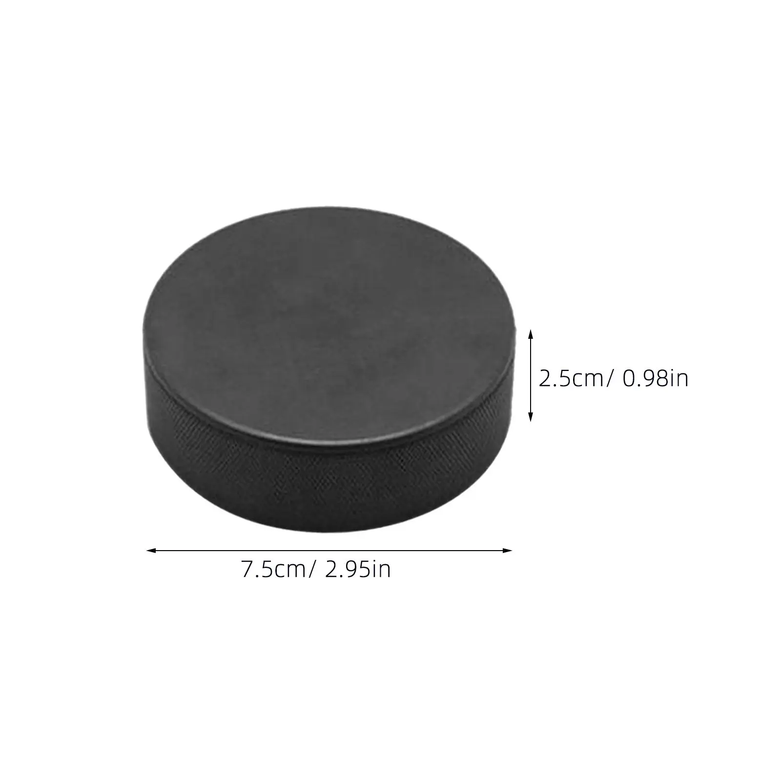 2Pcs Multi-Function Ice Hockey Puck PU Material Accurate Shots Passes Flexibility Strength Ball Sense Development Hockey