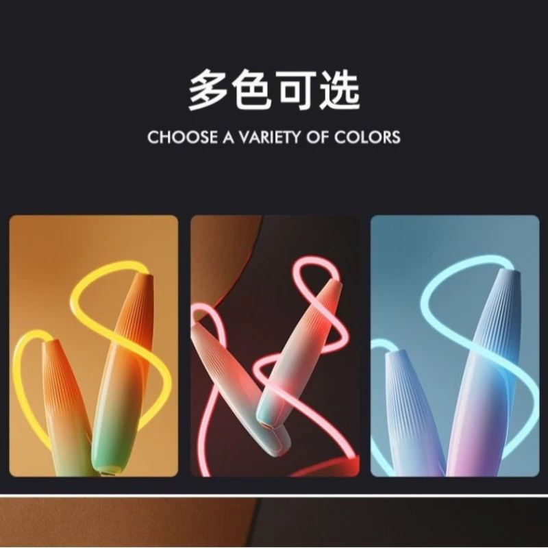 Portable Fitness Equipment - Fluorescent Speed Rope for Competitive Weight Loss, Sports, and Trendy Glow-in-the-Dark Jump Ropes