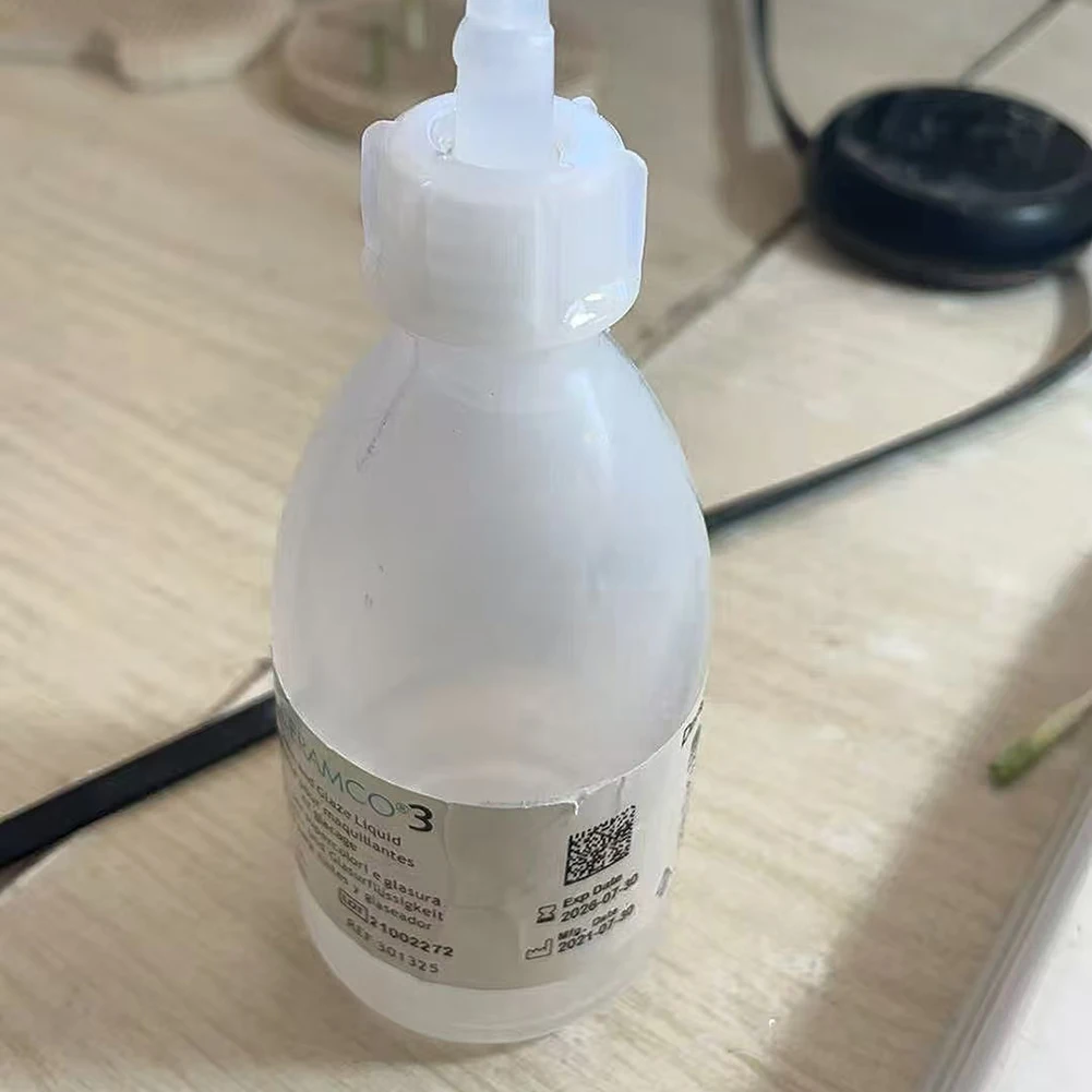 ترميم الأسنان سطح المزجج مسحوق الخزف المعدني خلط وصمة عار الصقيل السائل Dentsply Sirona Ceramco 3 نموذج السائل E U #6