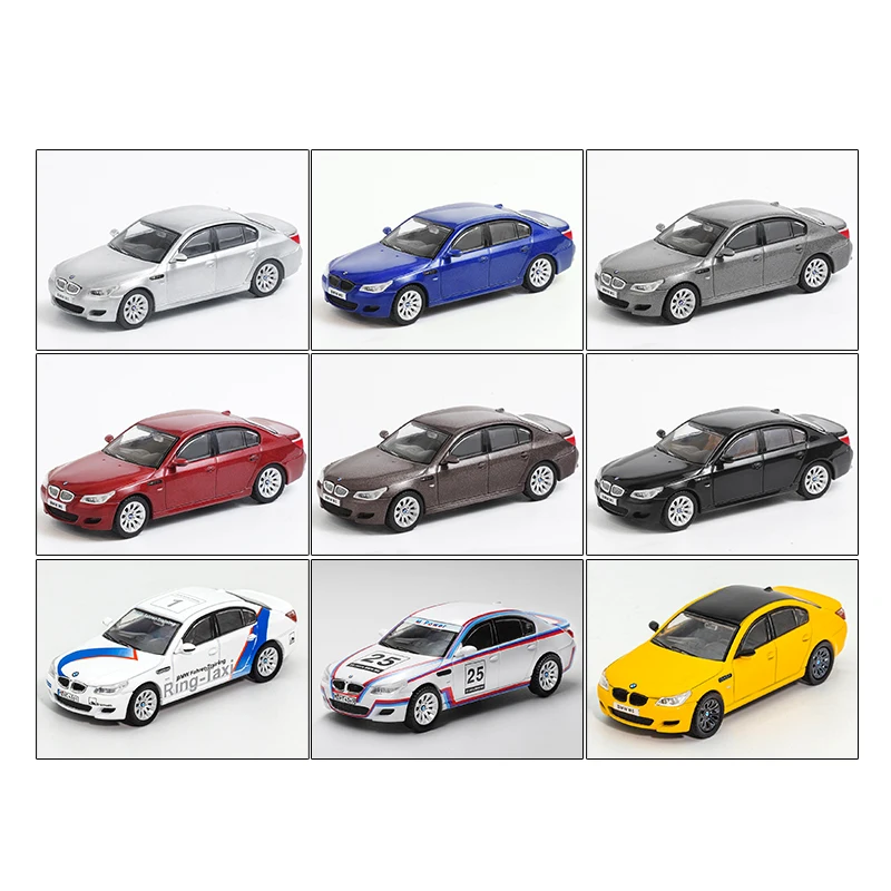 1:64 SHADOW BMW M5 (E60) Simulation Alloy Car Model Collection