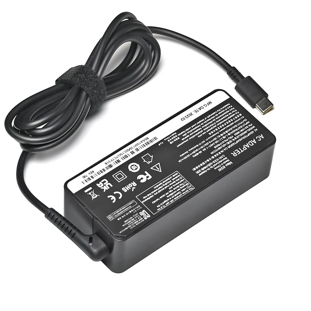 65W  USB C Type C Laptop Charger Power Supply Adapter for MacBook ASUS ZenBook for Lenovo Dell Xiaomi Air HP Sony