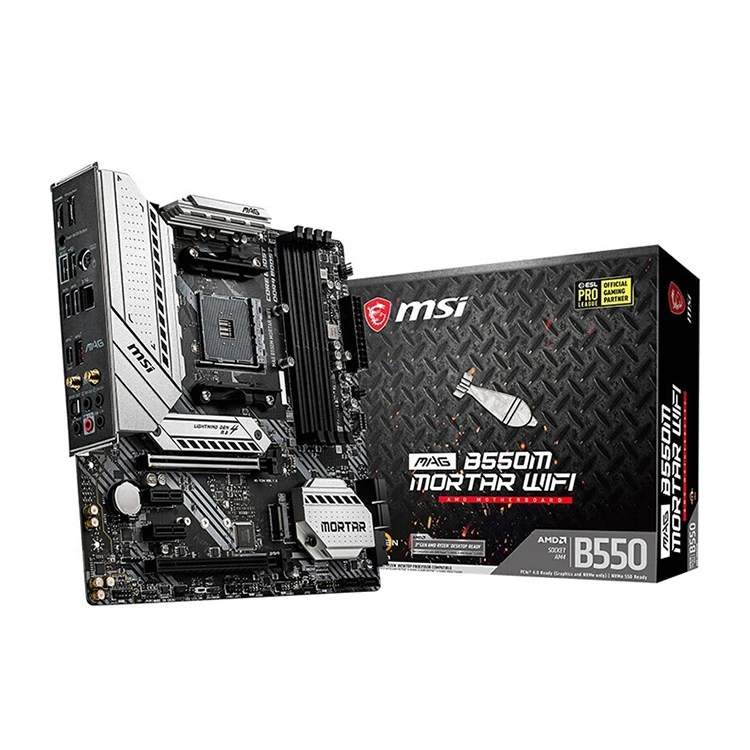 Новая плата для игровой материнской платы MSI MAG B550M материнская плата с WIFI t AM4 B550