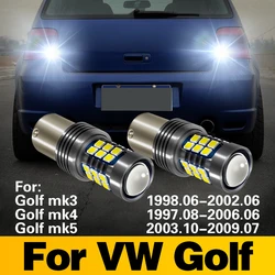 2X For Volkswagen VW Golf 3 4 5 MK3 MK4 MK5 1998 - 2009 2008 Canbus 1156 7506 BA15S P21W LED Bulb Reverse Light Car Accessories