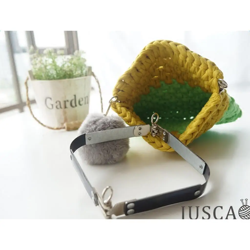 DIY Handle Shrapnel Iron Bronze Purse Clasp Purse Frame Bag Replacement for Handcrafting Purses