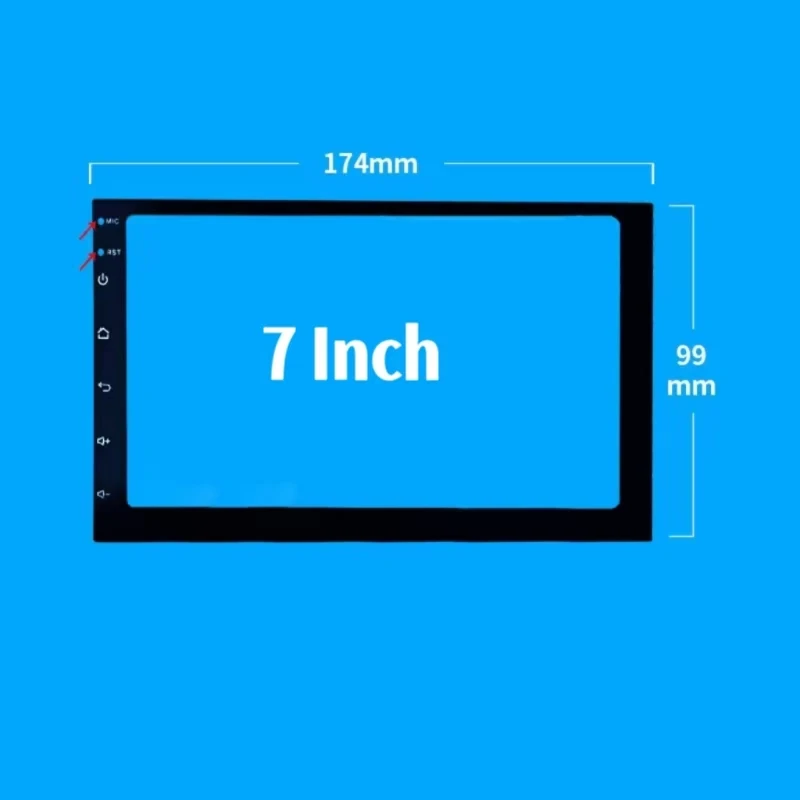 7/9/10.1inch HD/Anti-BL/Matte Tempered Glass Screen Gard For Android FlyAudio Car Radio Navigation Multimedia Player Display