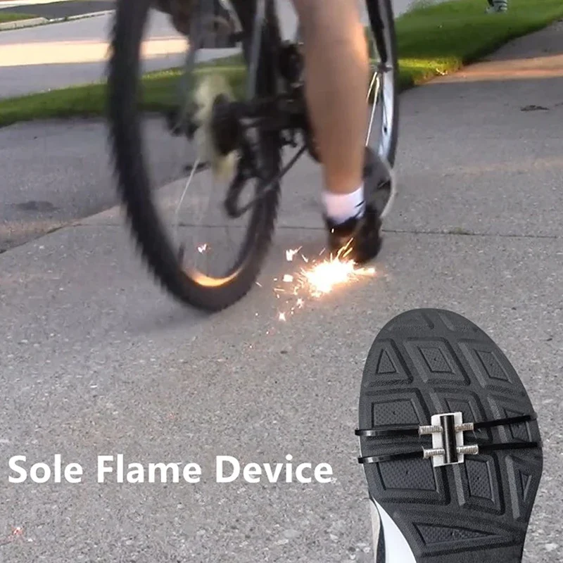 

1/3/5PCS Cycling Bike Motorcycle Sole Flame Device Outdoor Spark Sole Spark Skateboard Spark Riding Tool