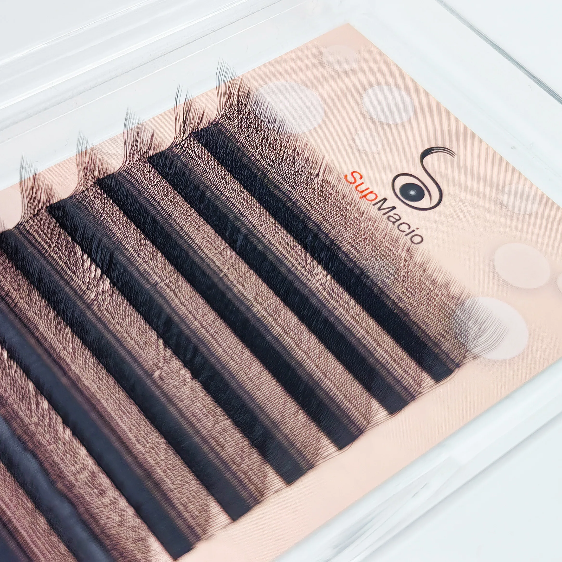 Supmacio LU M L Curl 3DW ملحقات رمش W على شكل الرموش Cilios ثلاثية الأبعاد رموش مروحة مسبقة الصنع ماكياج 0.07 حجم حزمة
